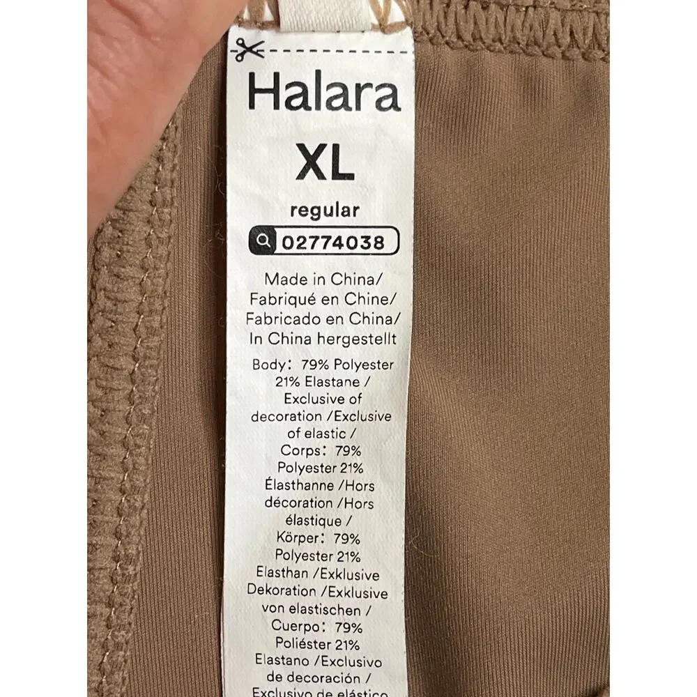 Halara Flex DayStretch High Waisted Pull On Pocket wide Leg Work Pants, size XL - Picture 4 of 12